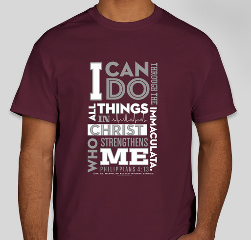 I CAN....MI T-Shirt Design Fundraiser - unisex shirt design - front