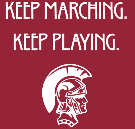 La Cañada High School Marching Band 2005-2021 shirt design - zoomed