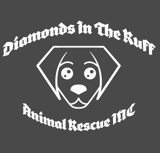 Diamonds In The Ruff Animal Rescue shirt design - zoomed