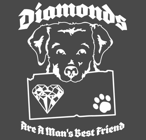 Diamonds In The Ruff Animal Rescue shirt design - zoomed