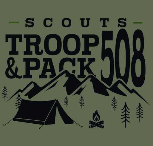 #508 Scout Laws T-Shirt Custom Ink Fundraising