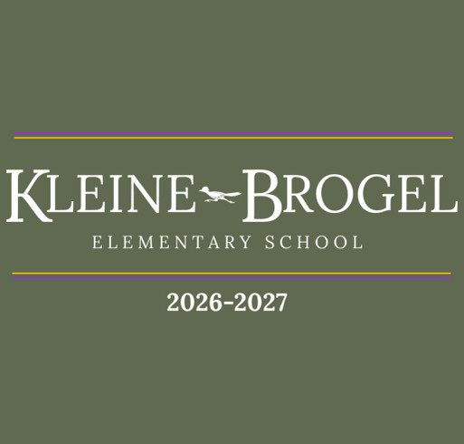 Kleine Brogel Elementary School PTO Fundraiser 2026-27 shirt design - zoomed