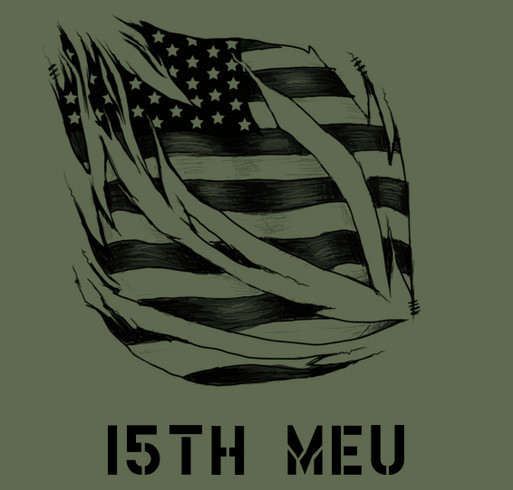 15th MEU Deployment WESTPAC 15-1 shirt design - zoomed
