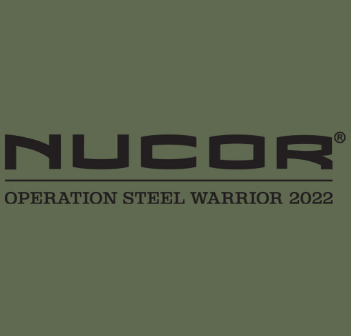 Operation Steel Warrior - Nucor Business Technology shirt design - zoomed