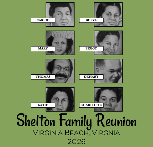 2026 Shelton Family Reunion T-Shirt Fundraiser shirt design - zoomed
