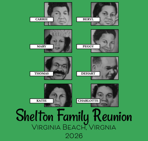 2026 Shelton Family Reunion T-Shirt Fundraiser shirt design - zoomed