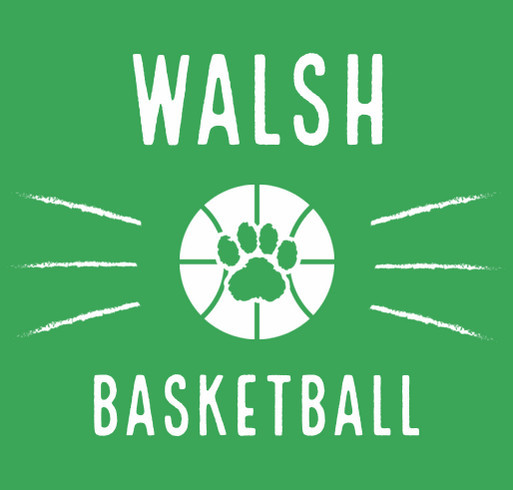Walsh Elementary School - Basketball Fundraiser! shirt design - zoomed