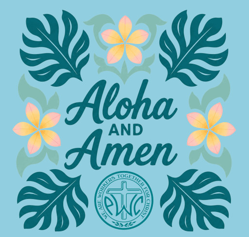PCOC - PWOC Hawaii South shirt design - zoomed