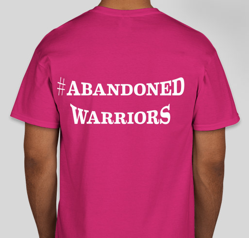 AbandonedWarriors Fundraiser - unisex shirt design - back