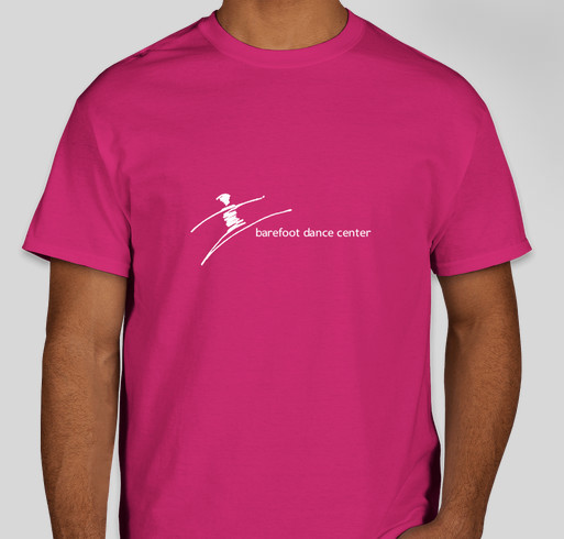 Barefoot Dance Center Merch Fundraiser - unisex shirt design - front
