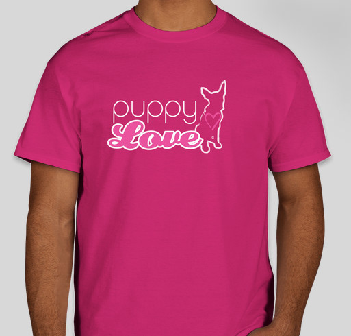 Eagle Valley Search Dogs - Puppy LOVE fundraiser Fundraiser - unisex shirt design - front