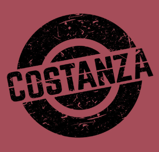 Costanza Merch shirt design - zoomed