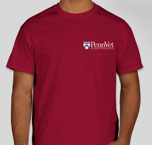 Classic PennVet Apparel! Fundraiser - unisex shirt design - front