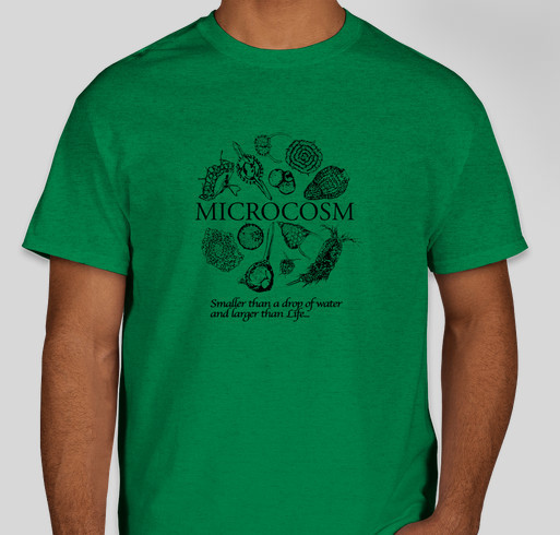 Microcosm Film Fundraiser - unisex shirt design - front