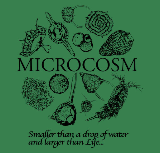 Microcosm Film shirt design - zoomed