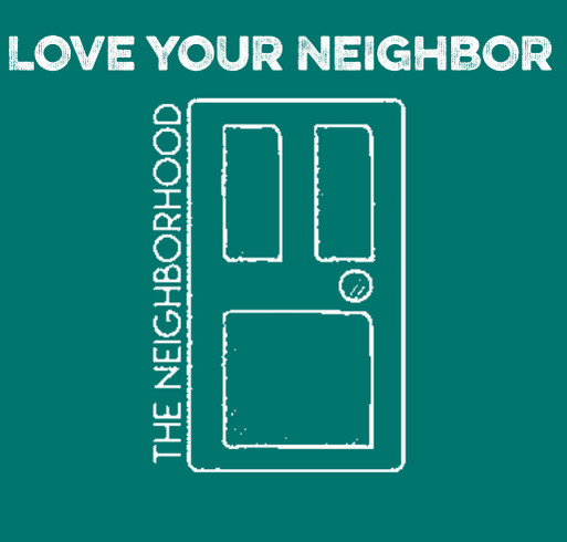 "Love Your Neighbor" - The Neighborhood College Ministry Puerto Rico Mission Trip shirt design - zoomed