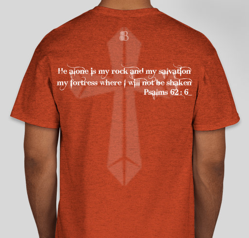 Cannot Be Contained Ministry Fund Fundraiser - unisex shirt design - back