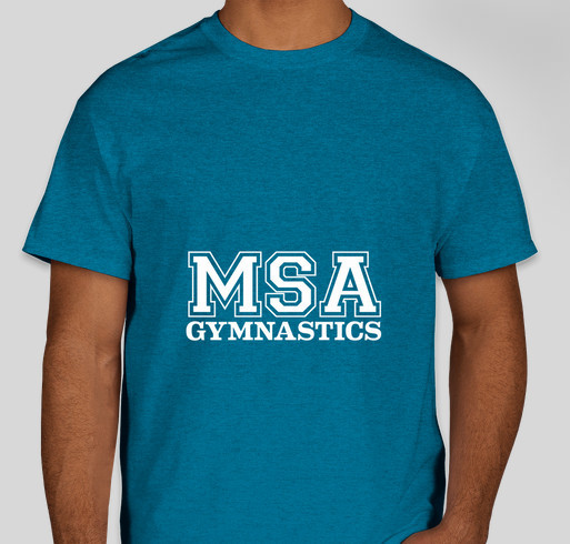 MSA GYMNASTICS Fund-raiser Fundraiser - unisex shirt design - front