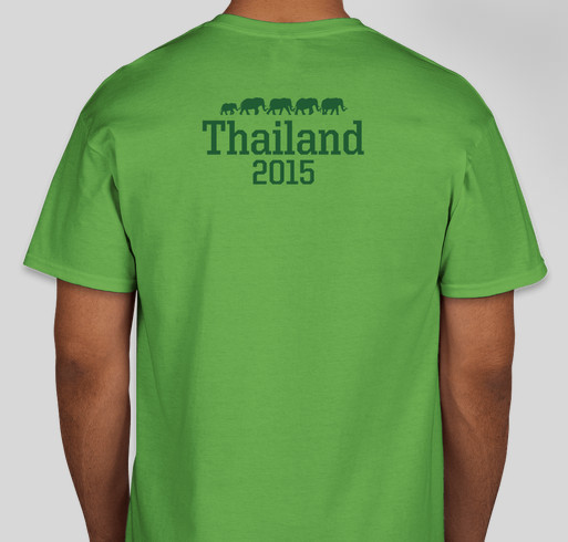 Loop Abroad: Animal Rescue Kingdom & Elephant Nature Park Fundraiser - unisex shirt design - back