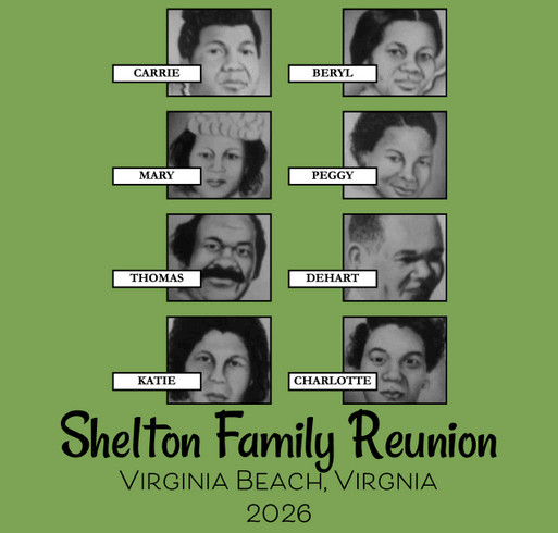 2026 Shelton Family Reunion T-Shirt Fundraiser shirt design - zoomed