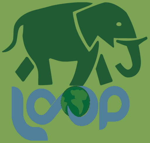 Loop Abroad: Animal Rescue Kingdom & Elephant Nature Park shirt design - zoomed