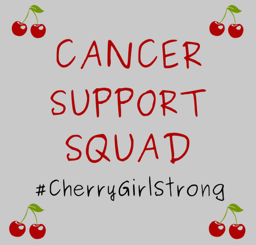 Michele's Fight - Cherry Girl Strong shirt design - zoomed