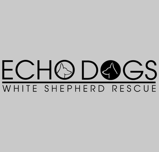 Echo Dogs White Shepherd Rescue shirt design - zoomed