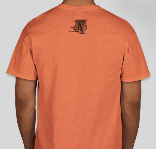 Jacob's Hero Foundation - Yin & Yang T-Shirt Fundraiser Fundraiser - unisex shirt design - back