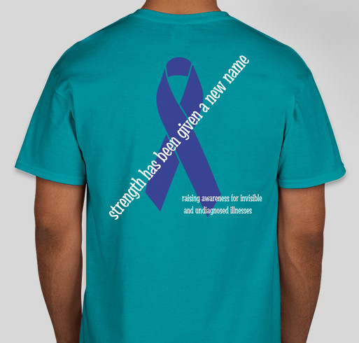 #teamjaiden Fundraiser - unisex shirt design - back
