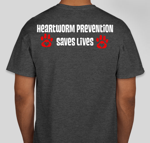 CCAS Protect Their Hearts Fundraiser - unisex shirt design - back