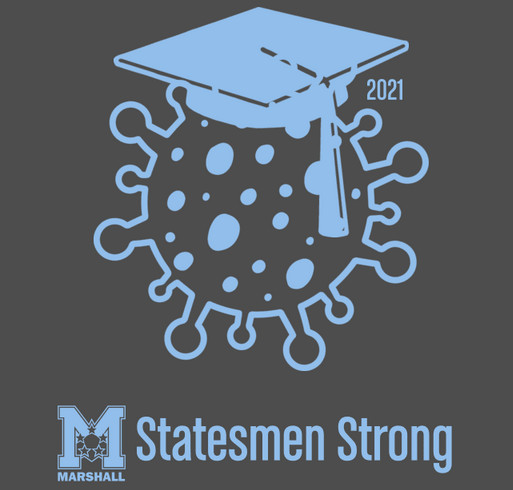 Marshall Statesmen Strong 2021 Senior Tshirt shirt design - zoomed