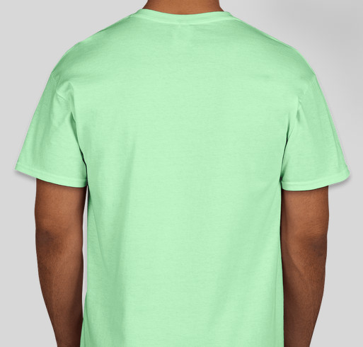 It's a Virtual Greyhound Picnic! Fundraiser - unisex shirt design - back