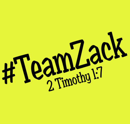 #TeamZack shirt design - zoomed