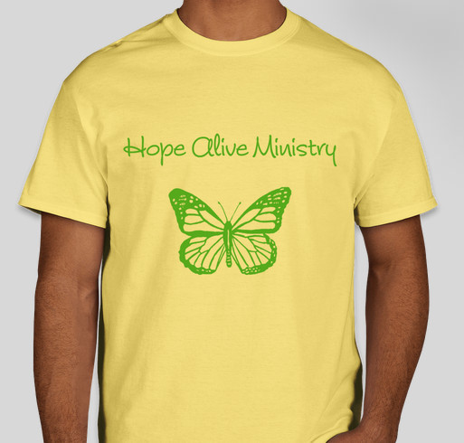Hope Alive Ministry Fundraiser - unisex shirt design - front