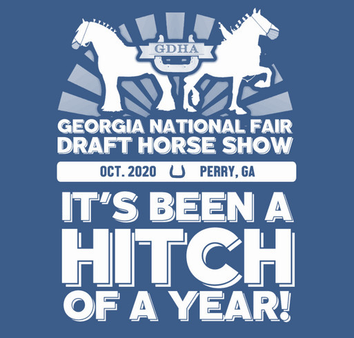 2020 Georgia National Draft Horse Show T-Shirt shirt design - zoomed