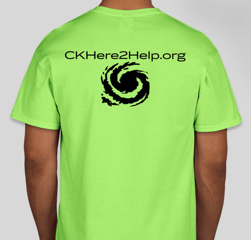 Keep life from becoming a REAL disaster Fundraiser - unisex shirt design - back