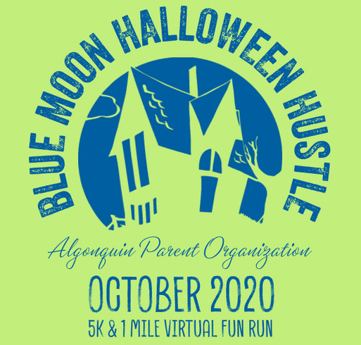 APO Blue Moon Halloween Hustle shirt design - zoomed