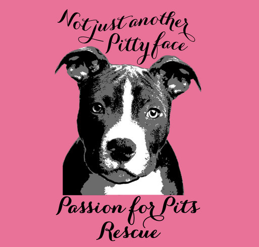 Passion for Pits Rescue shirt design - zoomed