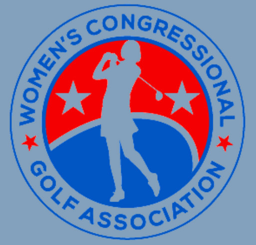 Women's Congressional Golf Association shirt design - zoomed