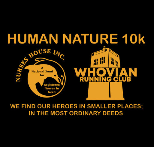 WRC Human Nature 10k shirt design - zoomed