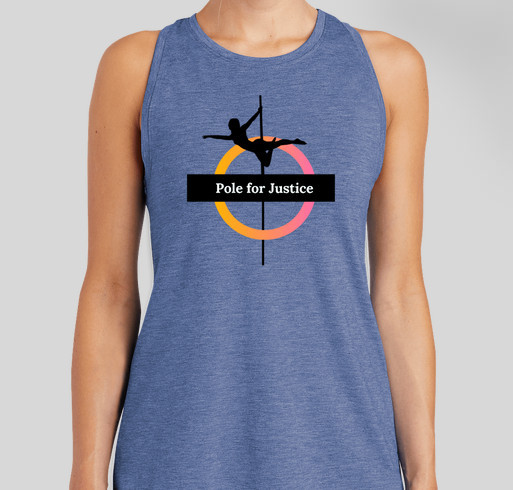 Pole for Justice Fundraiser - unisex shirt design - front