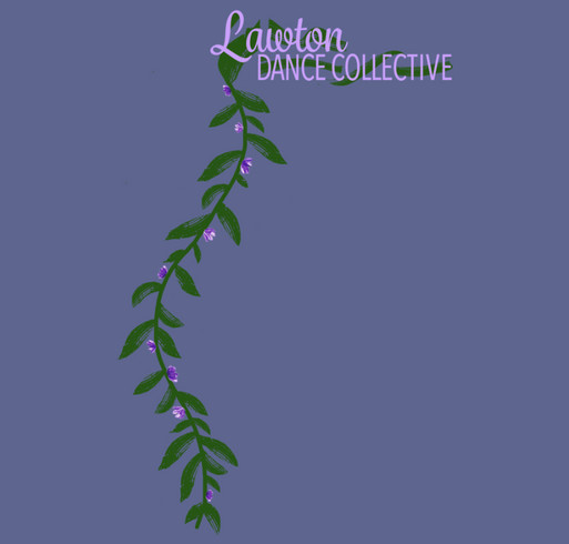 Lawton Dance Collective shirt design - zoomed