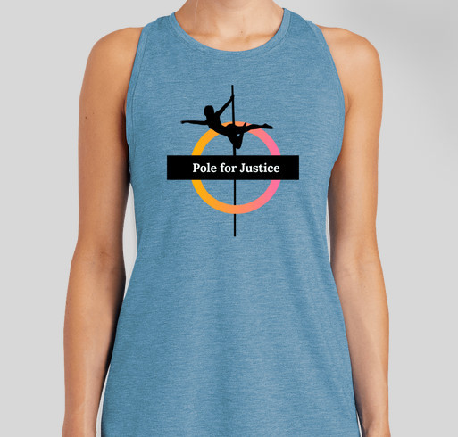 Pole for Justice Fundraiser - unisex shirt design - front
