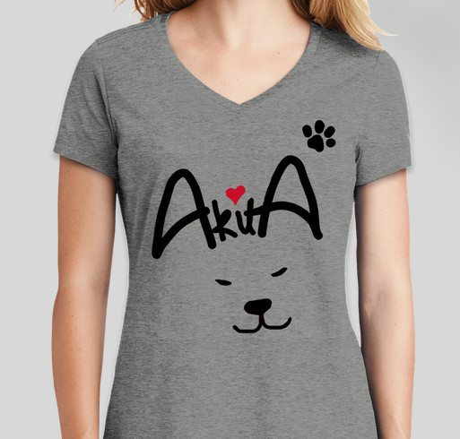 Memphis Akita Squad Fundraiser - unisex shirt design - front
