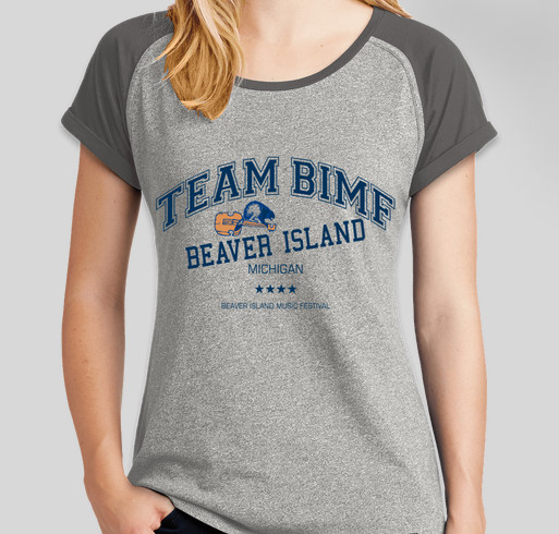 Team BIMF Fundraiser - unisex shirt design - front