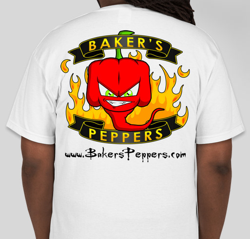 New Pepper Variety Development Fund Fundraiser - unisex shirt design - back