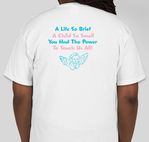 Kellianne's Angels Fundraiser - unisex shirt design - back