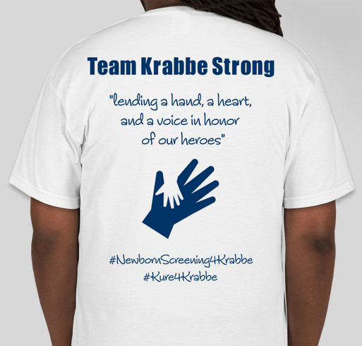 Team Krabbe Strong Fundraiser - unisex shirt design - back