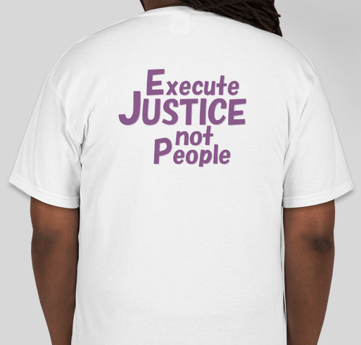 Project Hope to Abolish the Death Penalty Fundraiser - unisex shirt design - back
