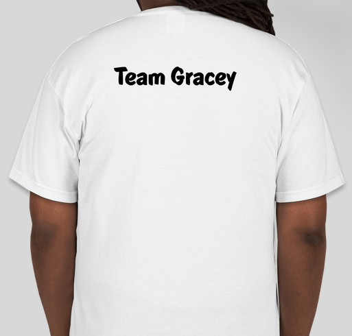 Graceyfest 2015 for the Cure JM Foundation Fundraiser - unisex shirt design - back